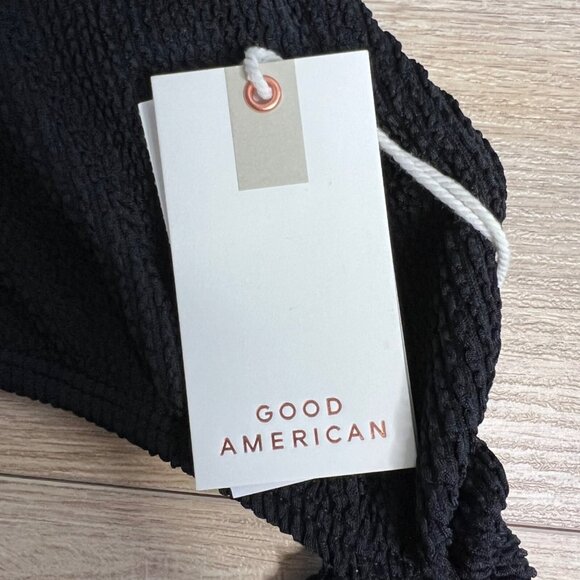 Good Americian One Piece Plus 7/8 4XL 5XL Always Fits Monokini Cut Out Black NWT - Picture 10 of 15